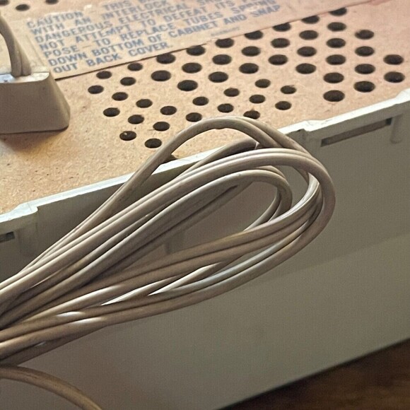 General Electric GE Solid State MCM Radio Works (Static) 11" MID CENTURY MODERN - Picture 9 of 14